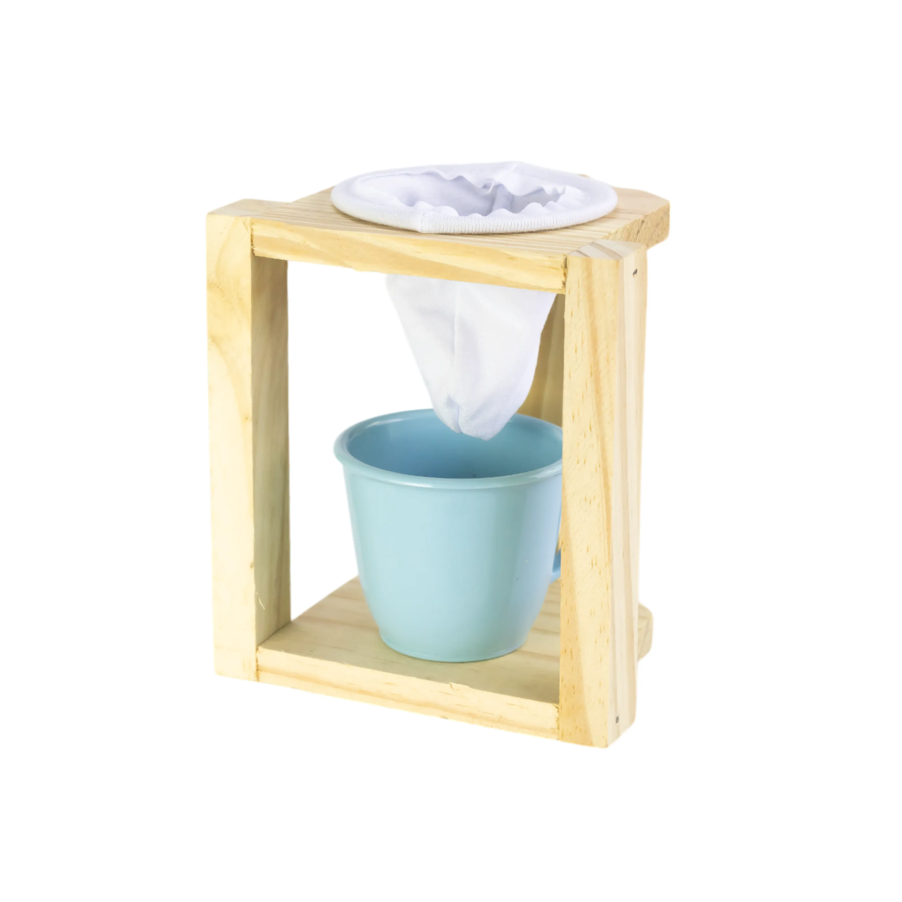 SUPORTE PINUS COM COADOR - XÍCARA 85ML