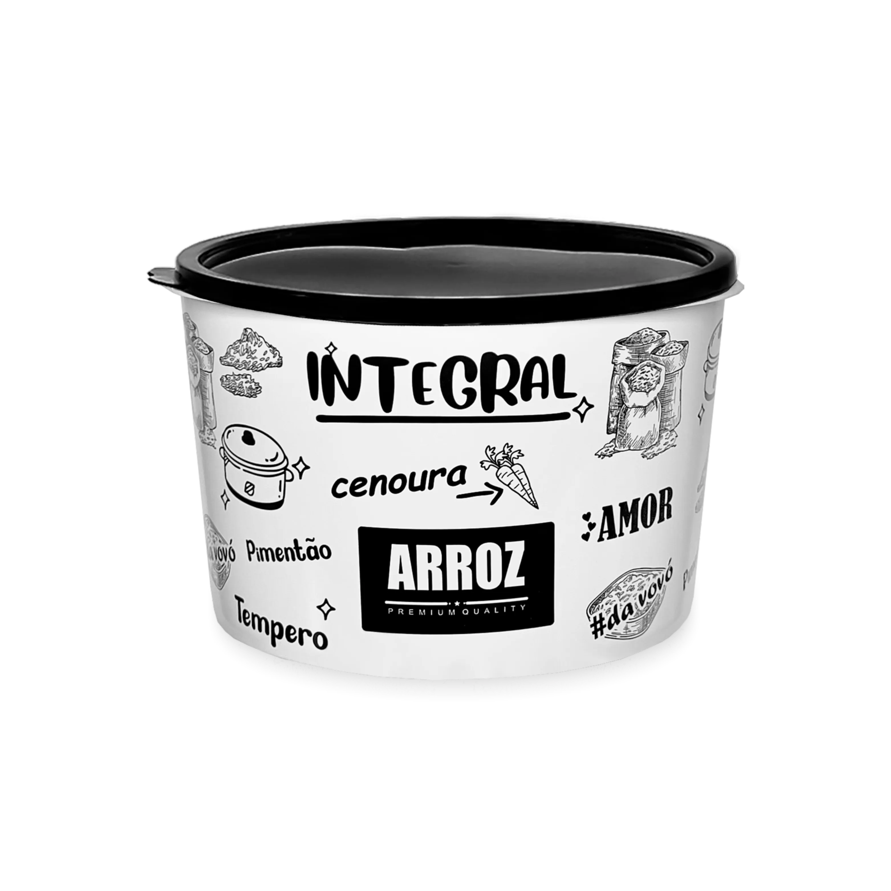 POTE MULTIUSO BLACK 2L - 1 - ARROZ