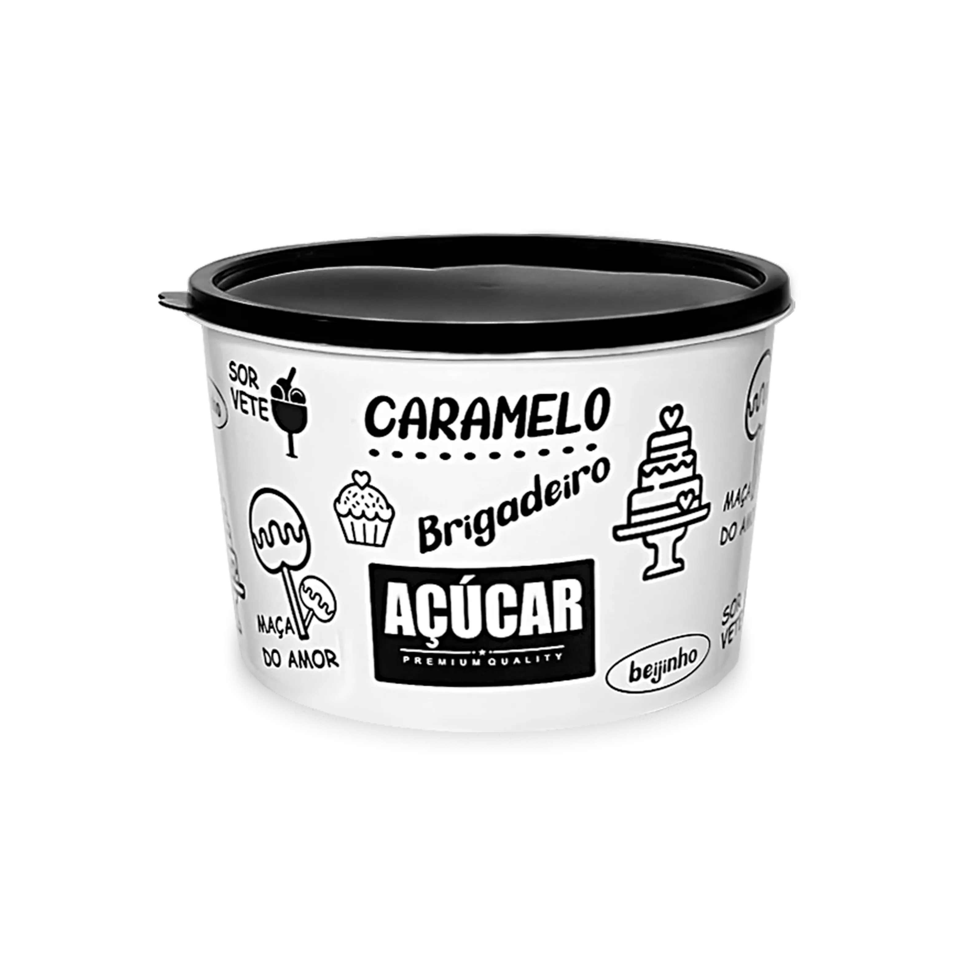POTE MULTIUSO BLACK 2L - 3 - AÇÚCAR