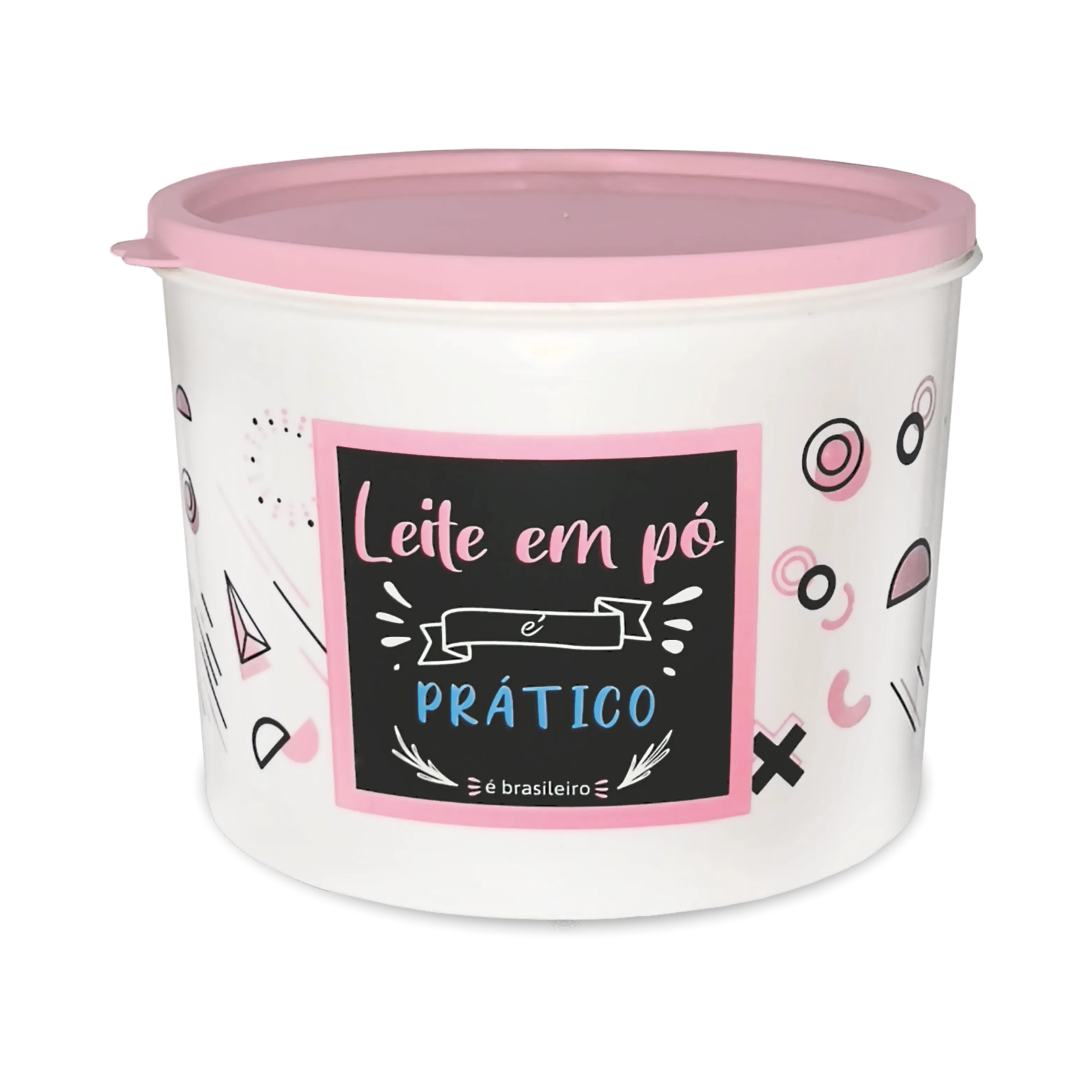 POTE MULTI USO COLORS 1L - 8 - LEITE EM PÓ
