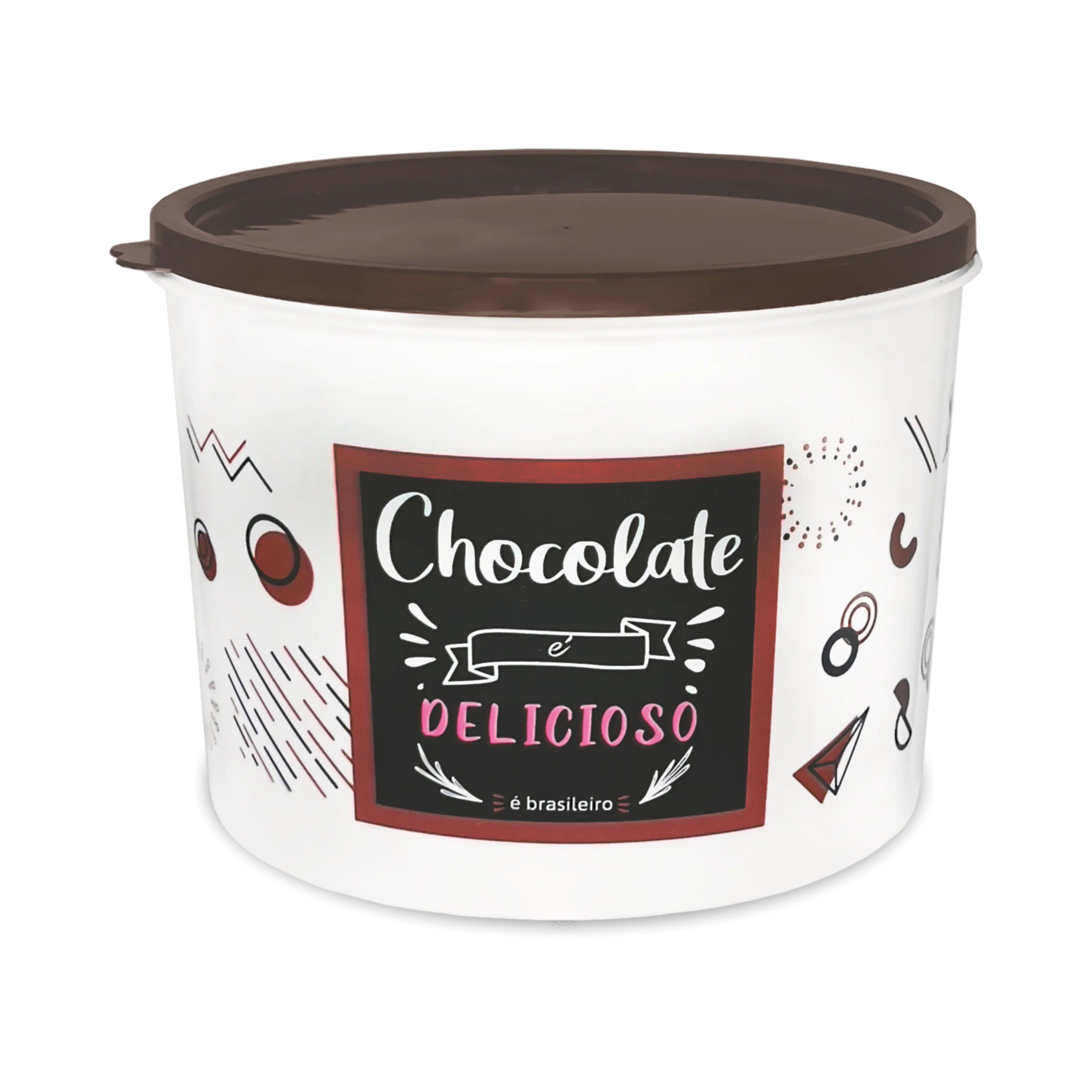 POTE MULTIUSO COLORS 1L - 10 - CHOCOLATE