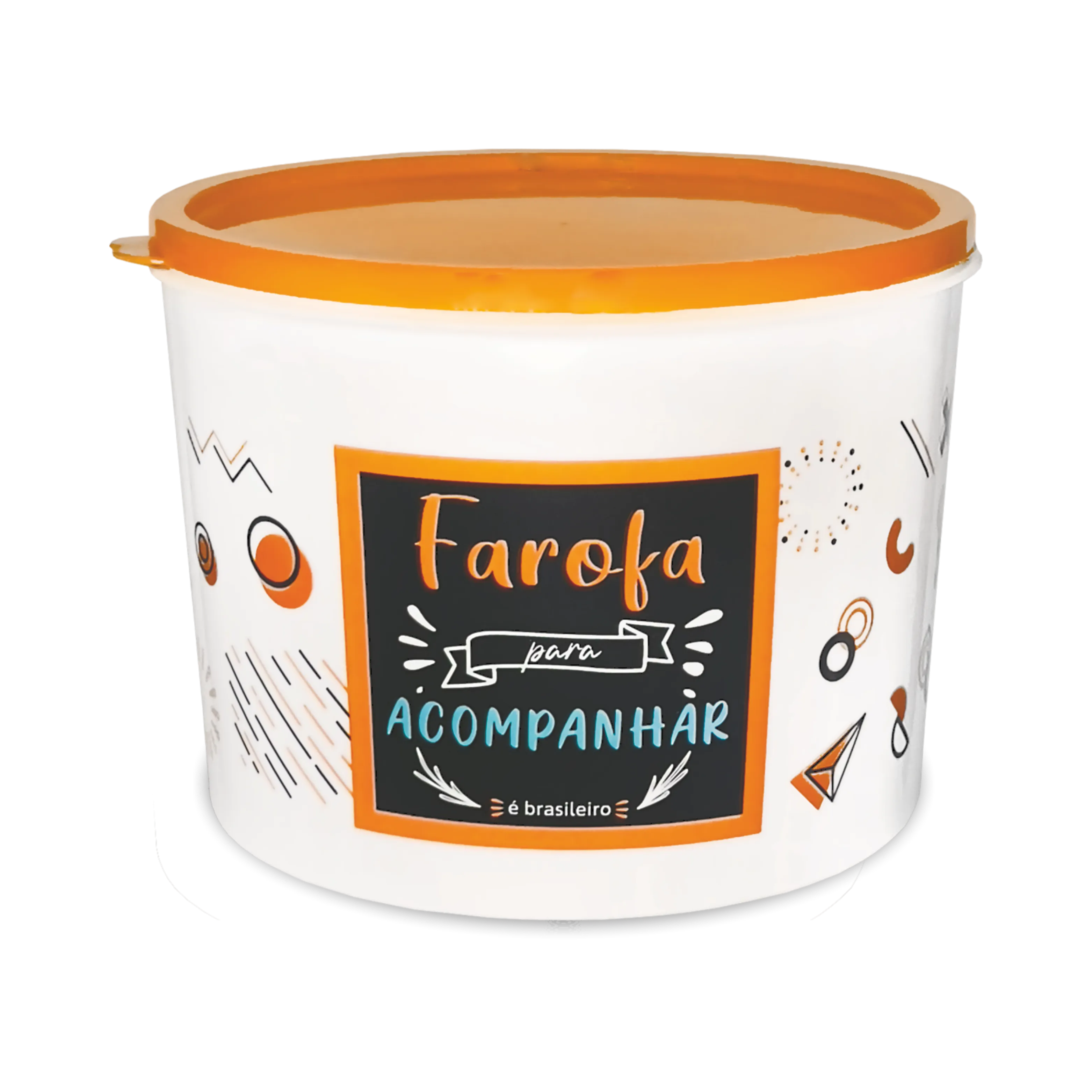 POTE MULTIUSO COLORS 1L - 11 - FAROFA