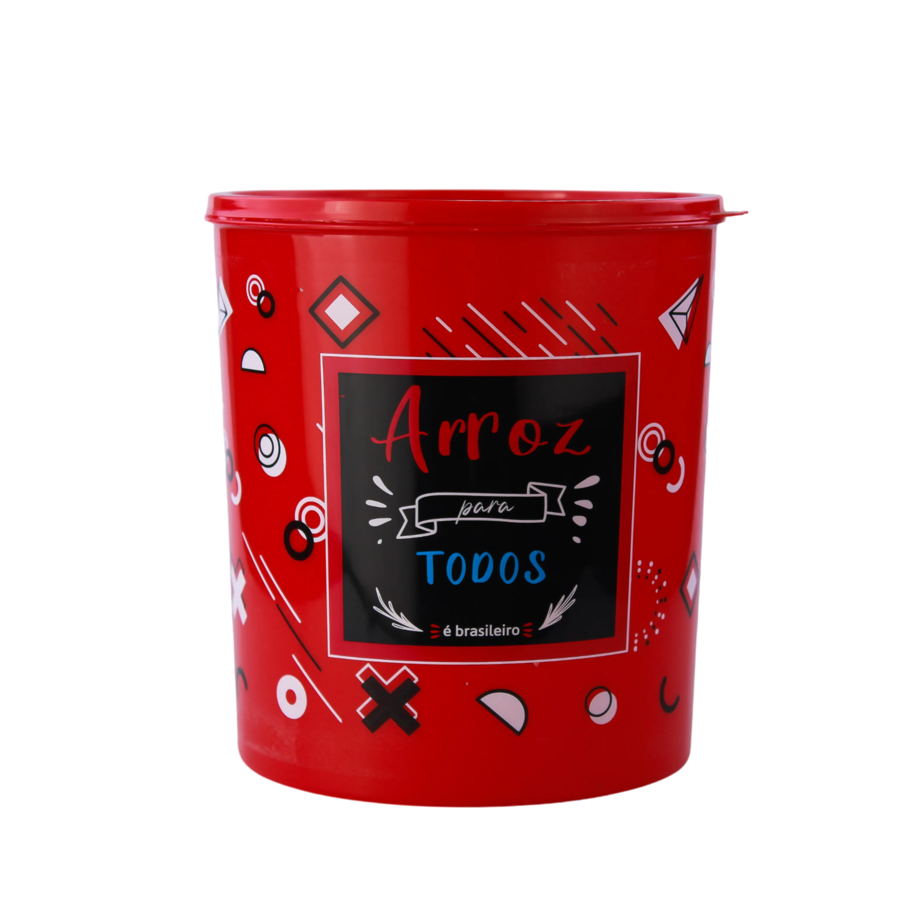 POTE MULTIUSO COLORIDO LINHA COLORS 4L - 1 -ARROZ