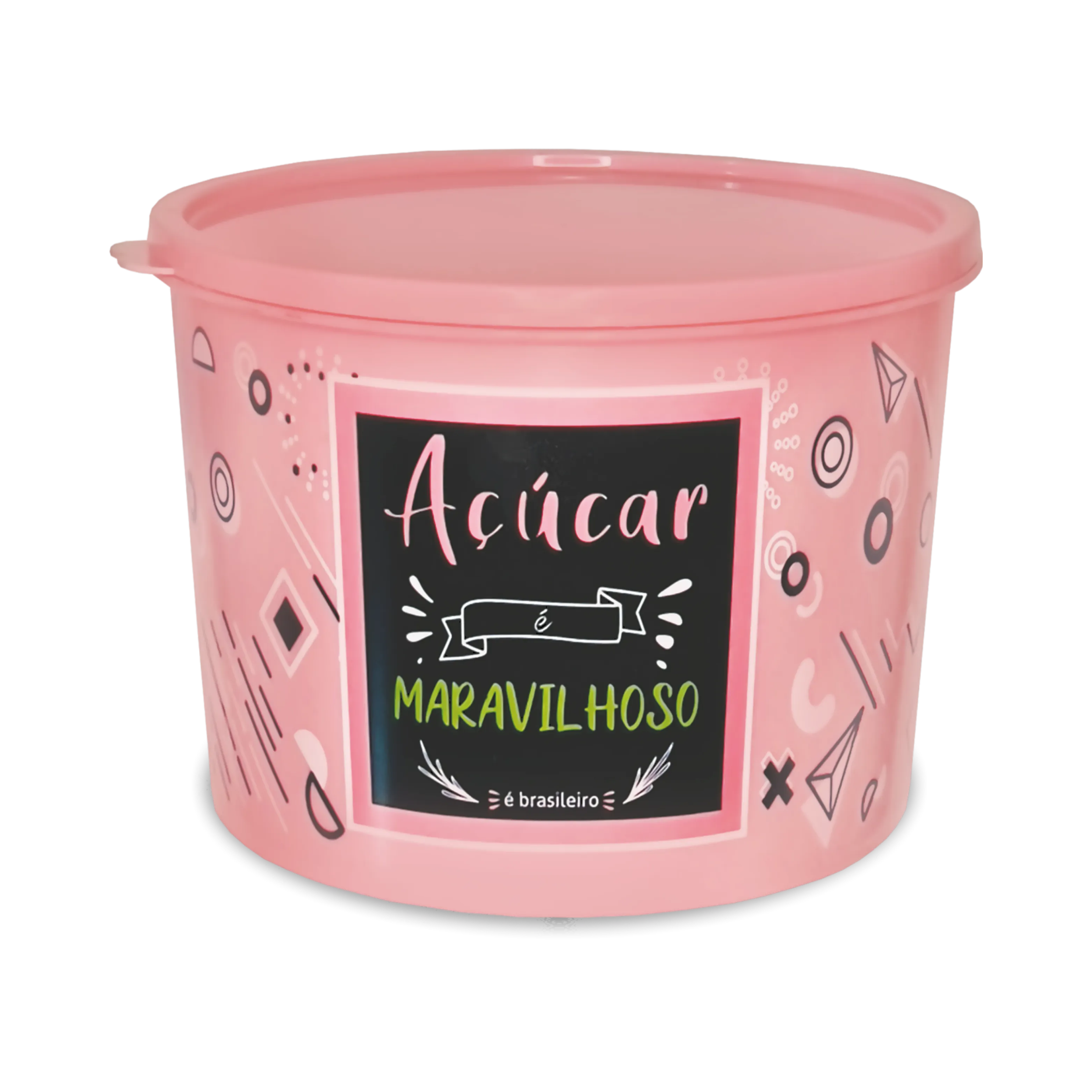 POTE MULTIUSO COLORIDO LINHA COLORS 2L - 3 - AÇÚCAR