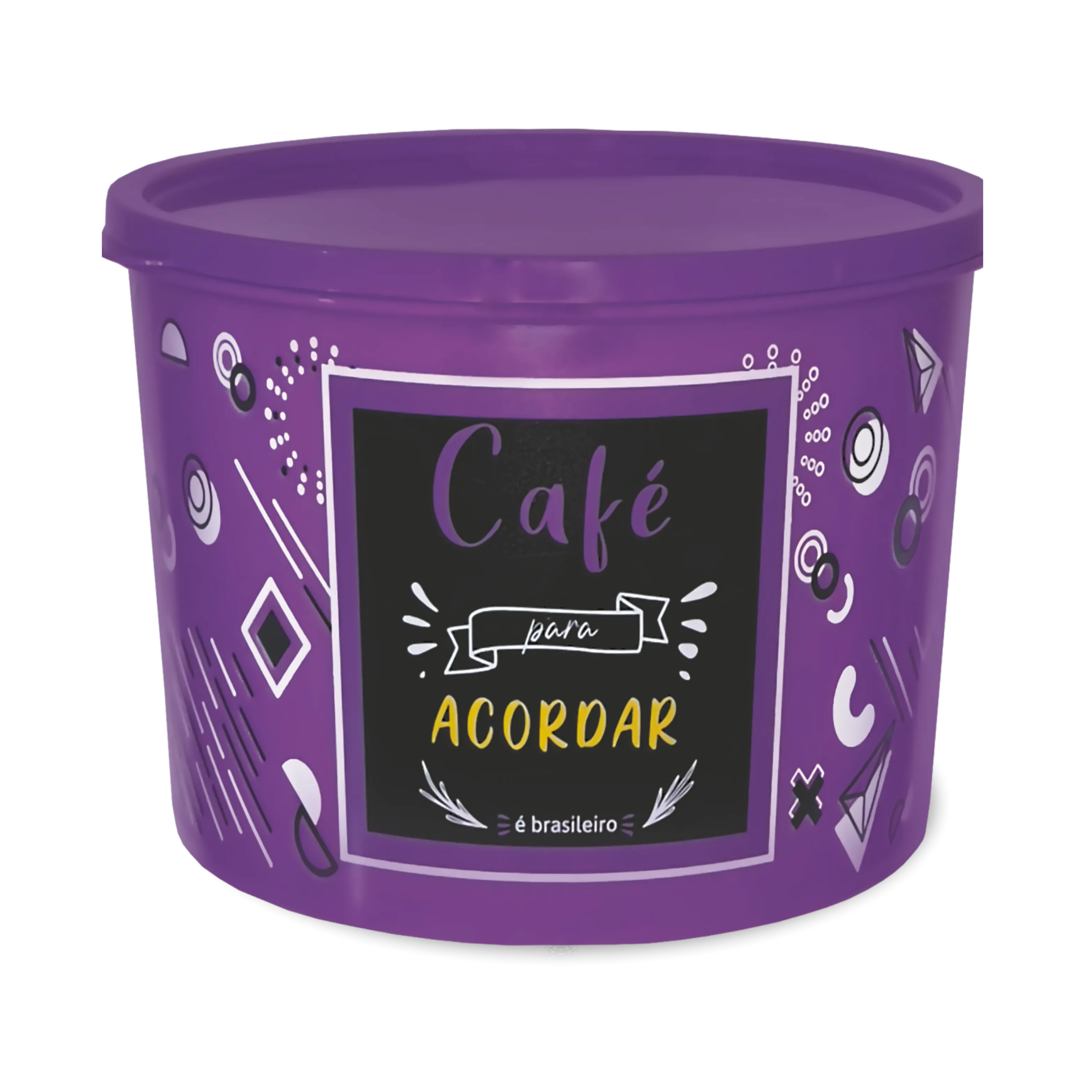 POTE MULTIUSO COLORIDO LINHA COLORS 2L - 5 - CAFÉ