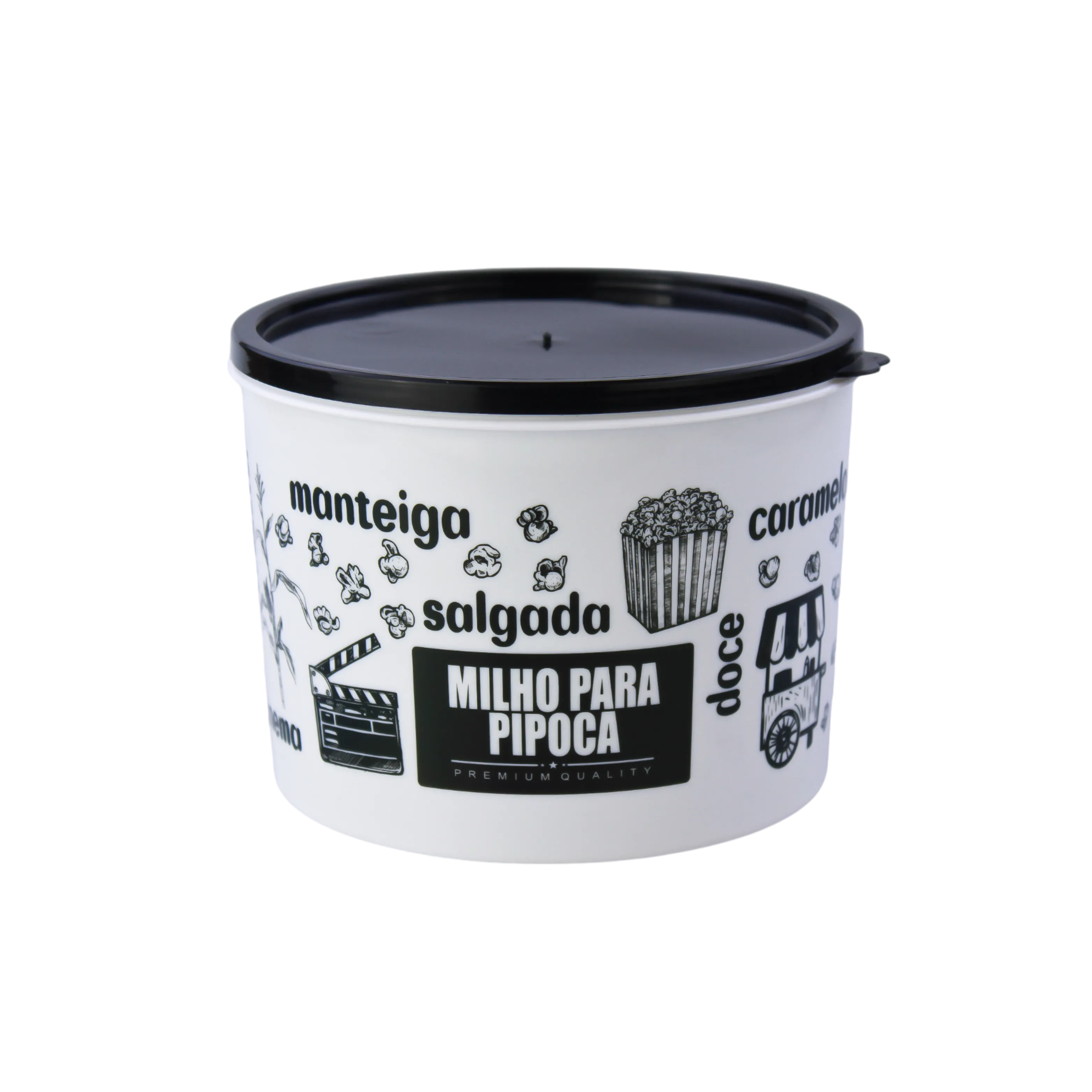 POTE MULTIUSO BLACK - 9 - MILHO