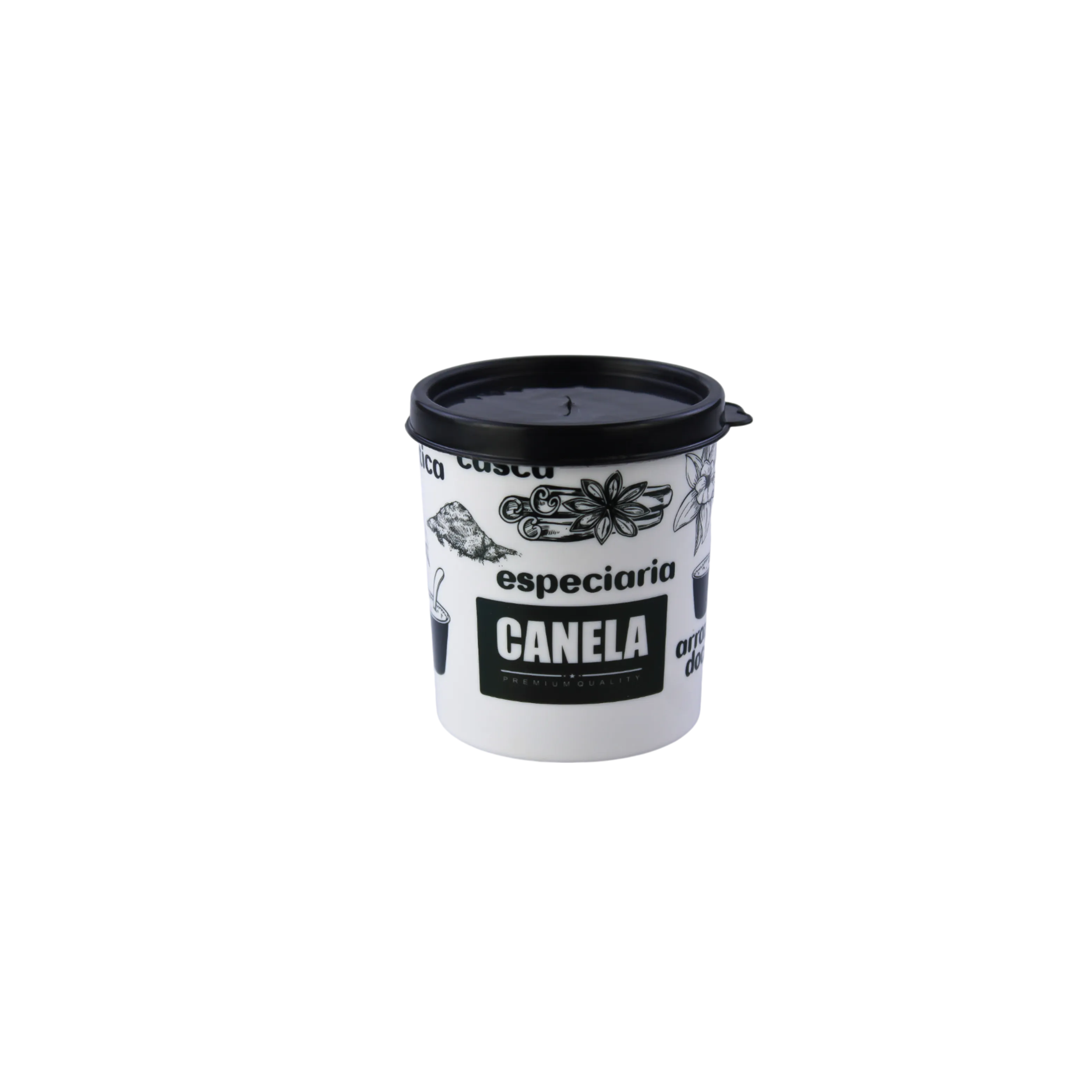 POTE MULTIUSO 200ML BLACK - 16 - CANELA