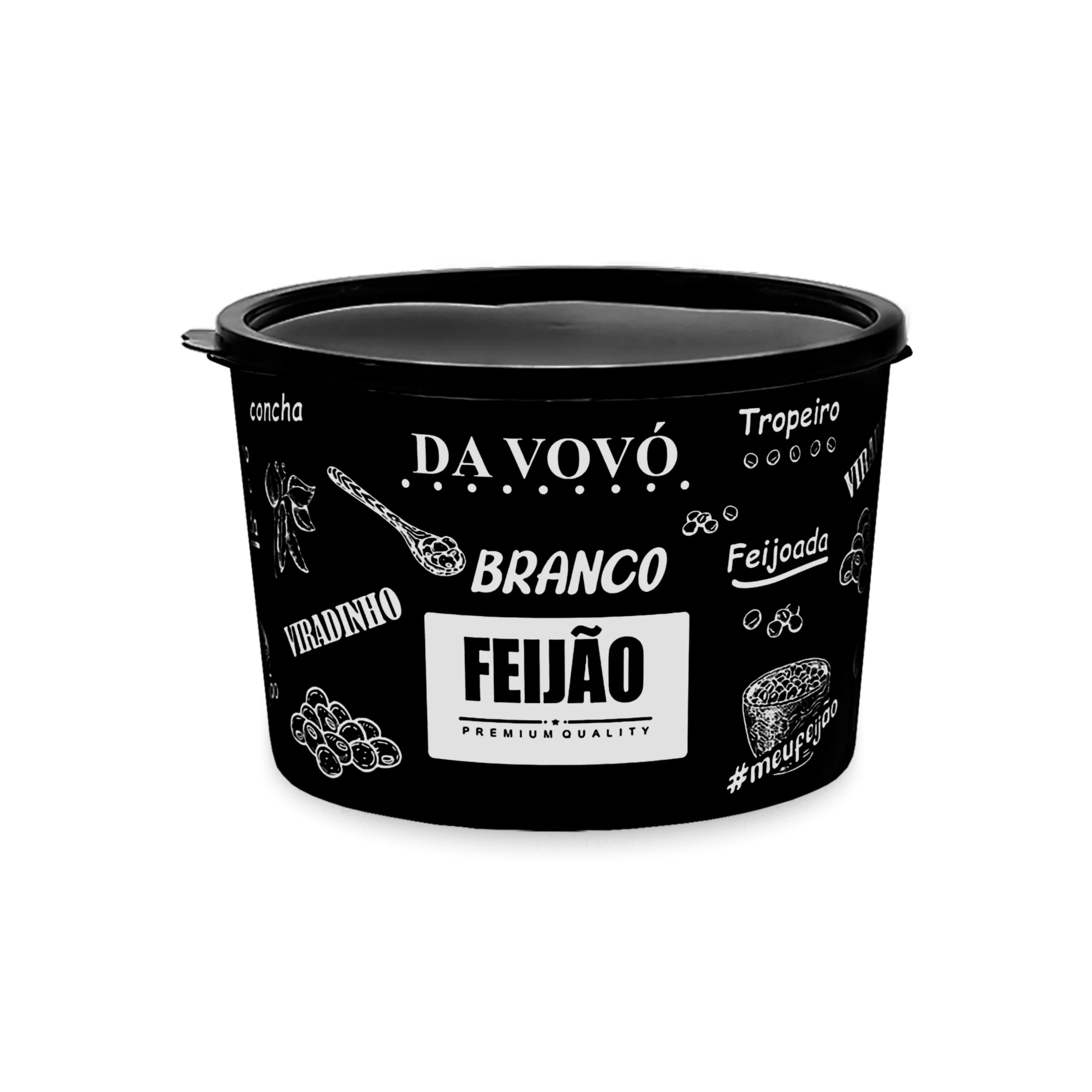 POTE MULTIUSO BLACK PT 2L - 2 - FEIJÃO