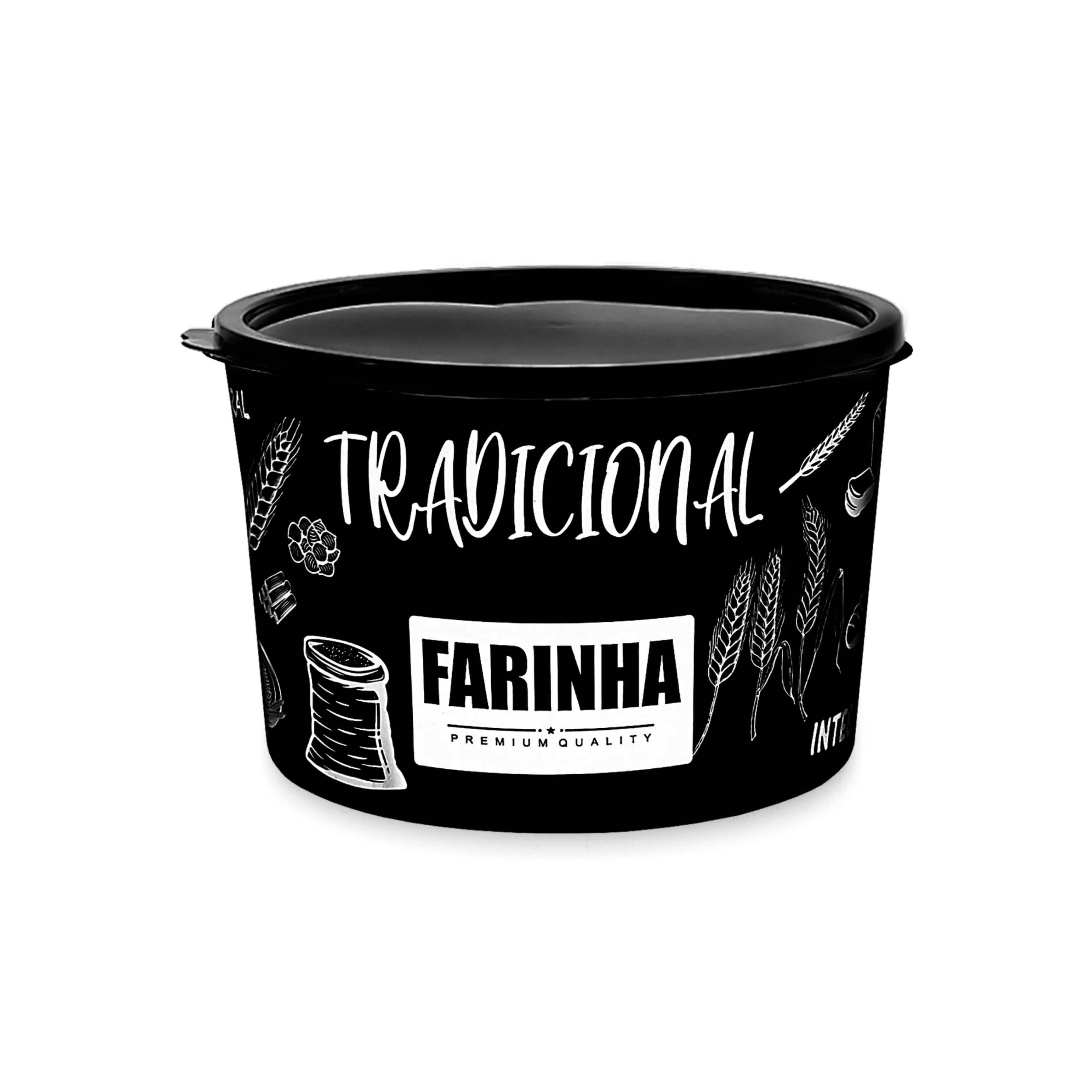 POTE MULTIUSO BLACK PT 2L - 4 - FARINHA