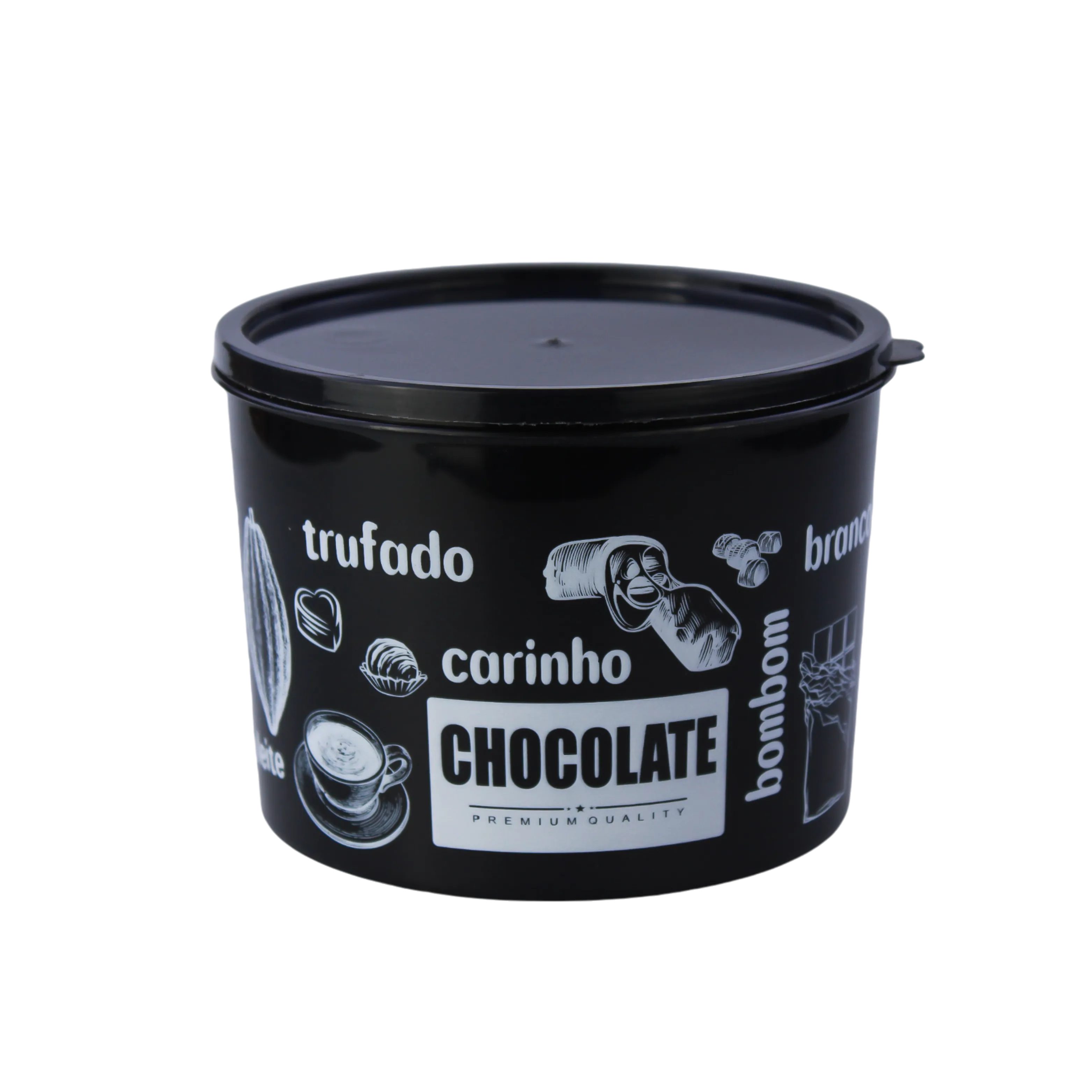 POTE MULTIUSO BLACK PT 1L - 10 - CHOCOLATE