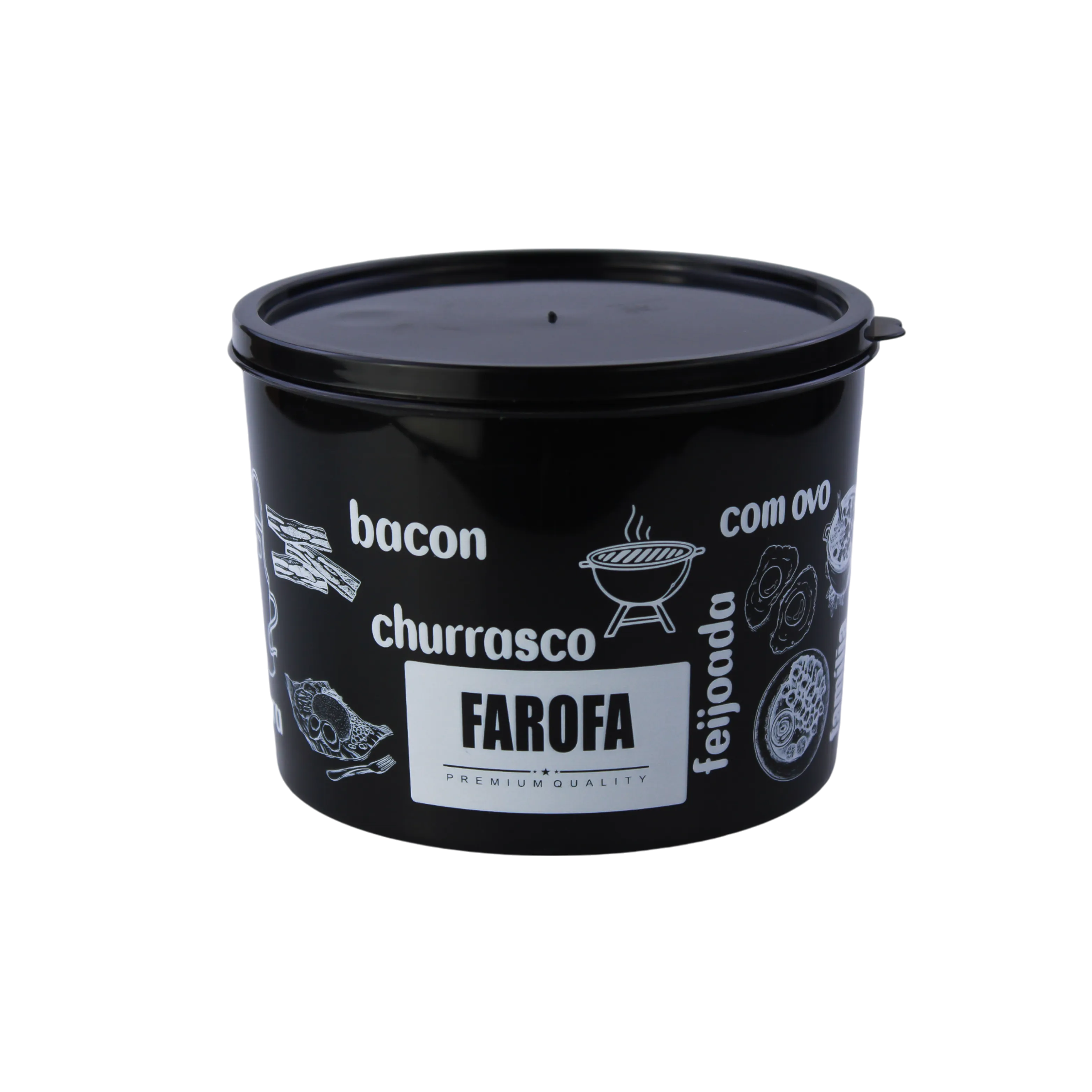 POTE MULTIUSO BLACK PT 1L - 11 - FAROFA