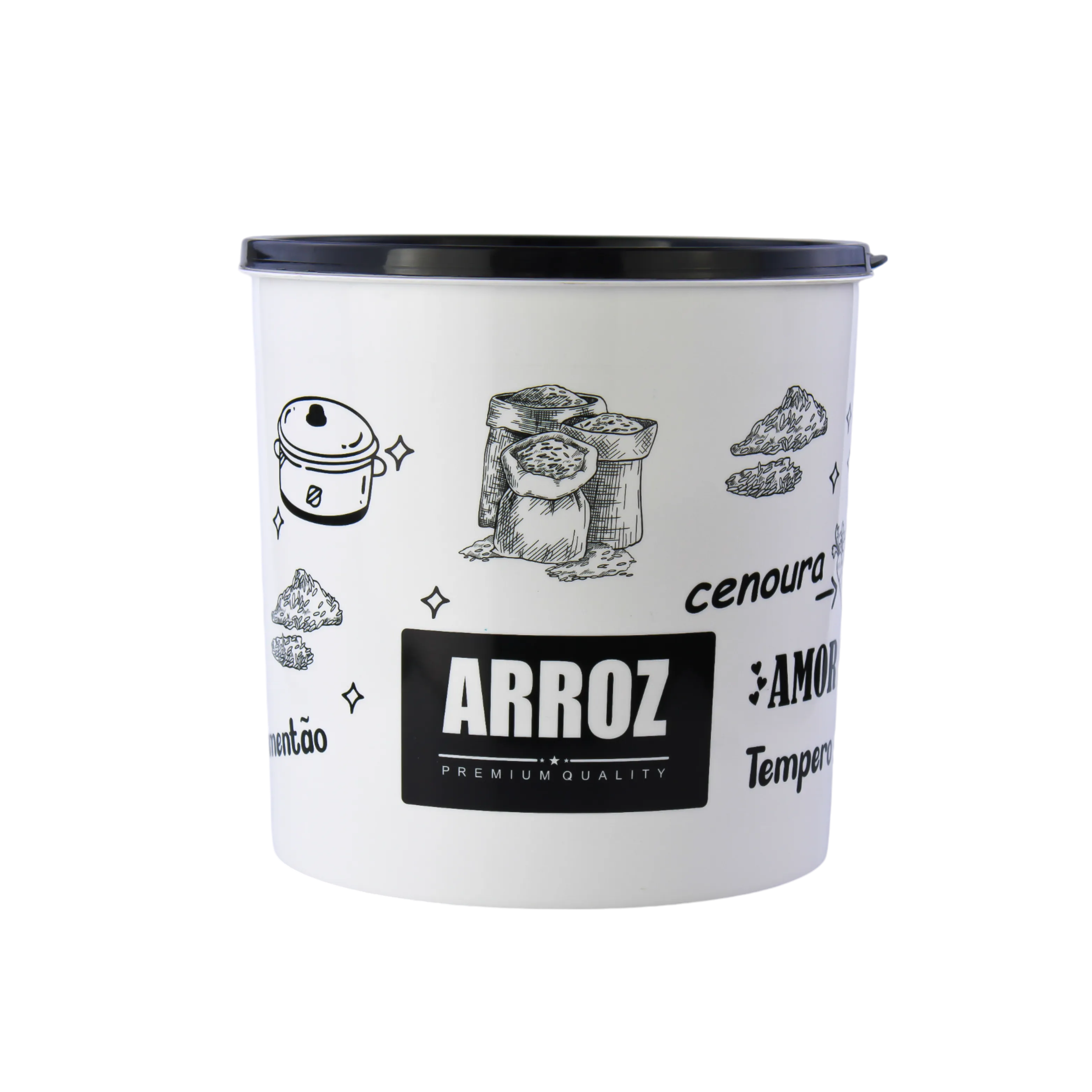 POTE MULTIUSO BLACK 6L - 1 - ARROZ