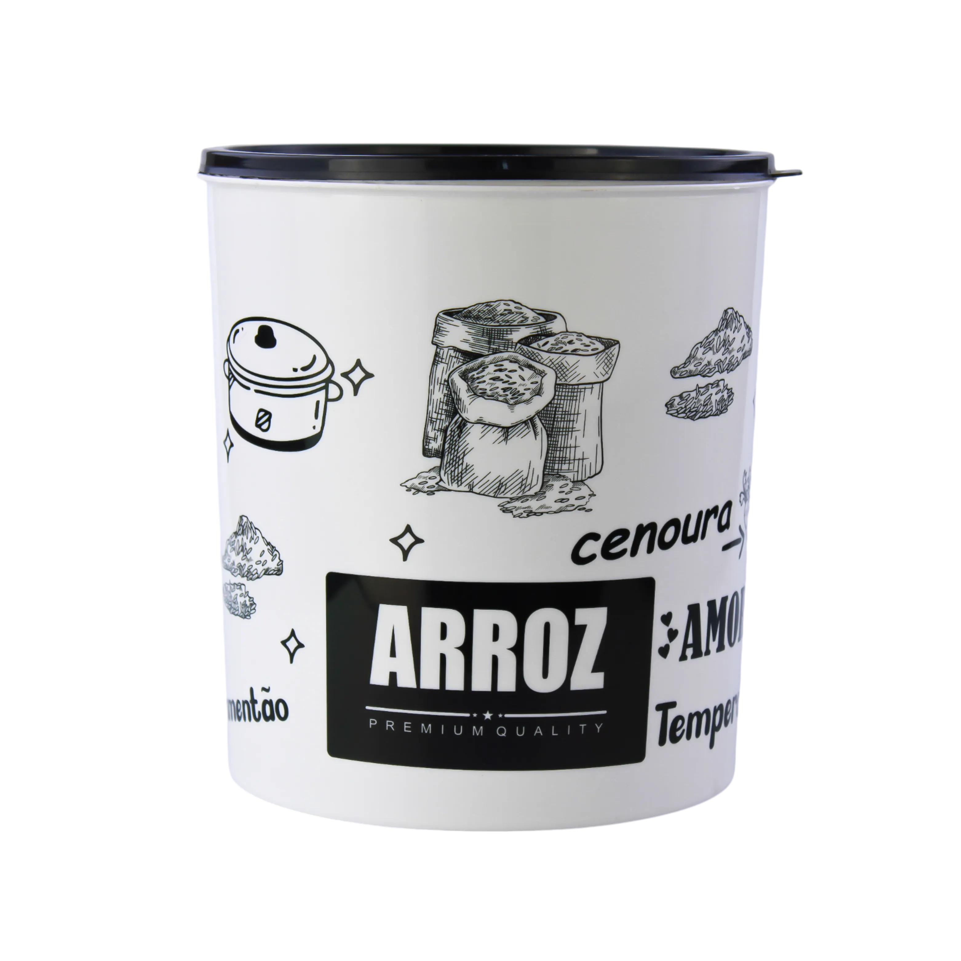 POTE MULTIUSO BLACK 4L - 1 - ARROZ