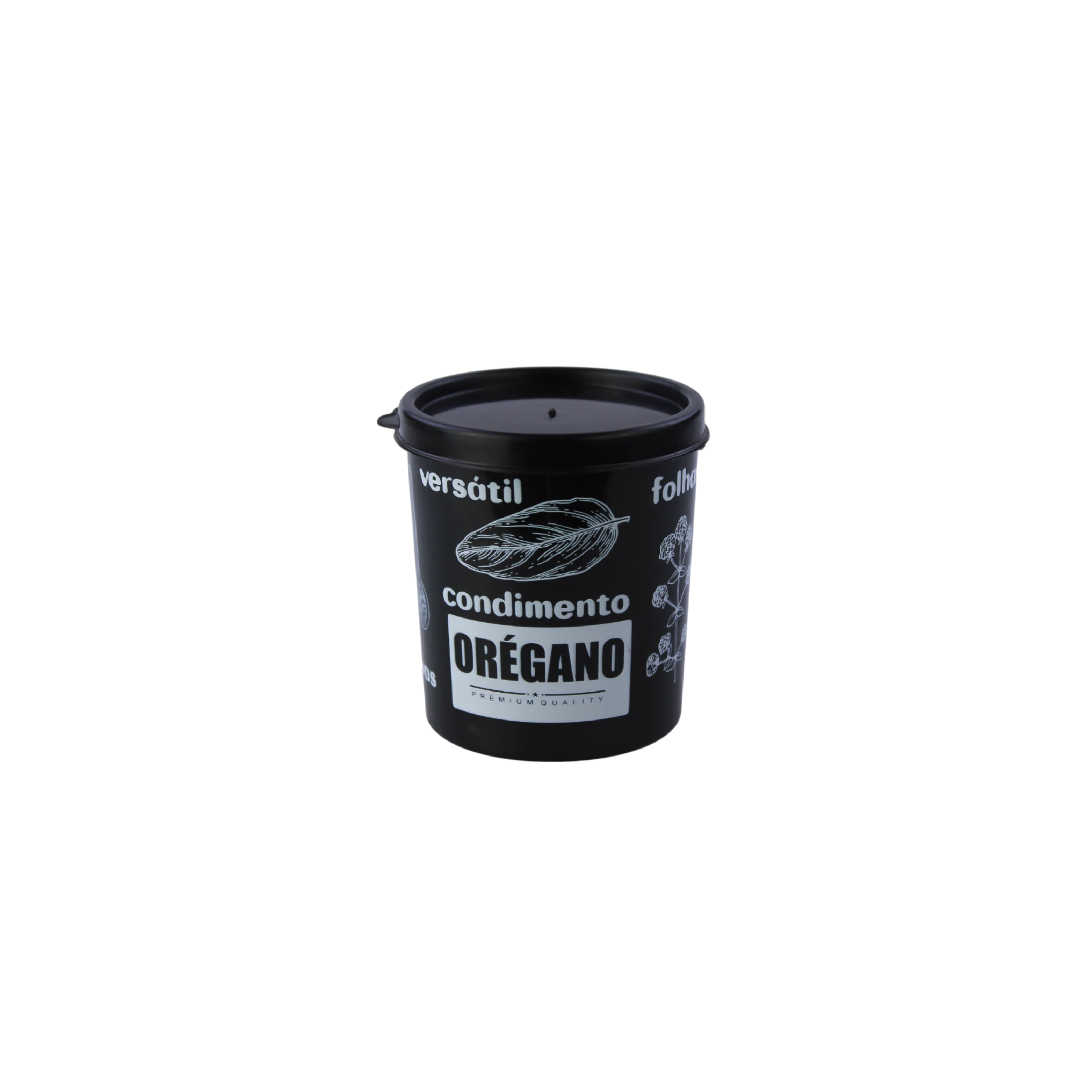 POTE MULTIUSO 200ML BLACK PT - 12 - ORÉGANO)