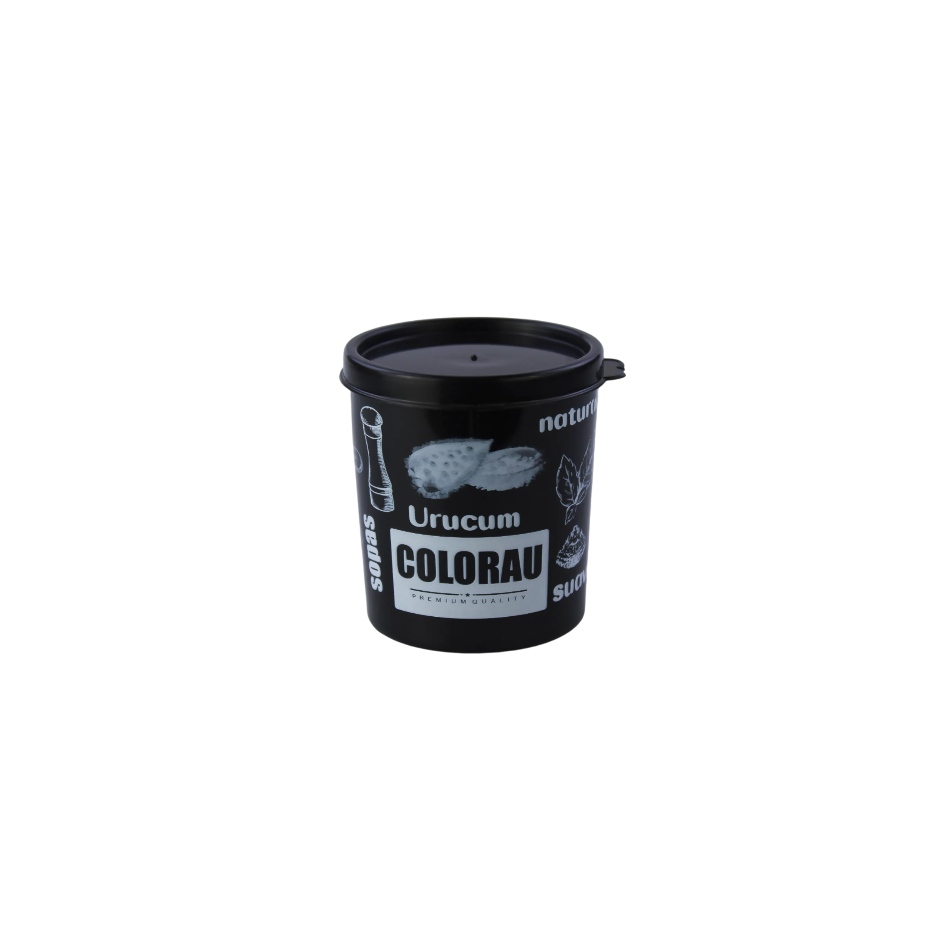 POTE MULTIUSO 200ML BLACK PT - 14 - COLORAU