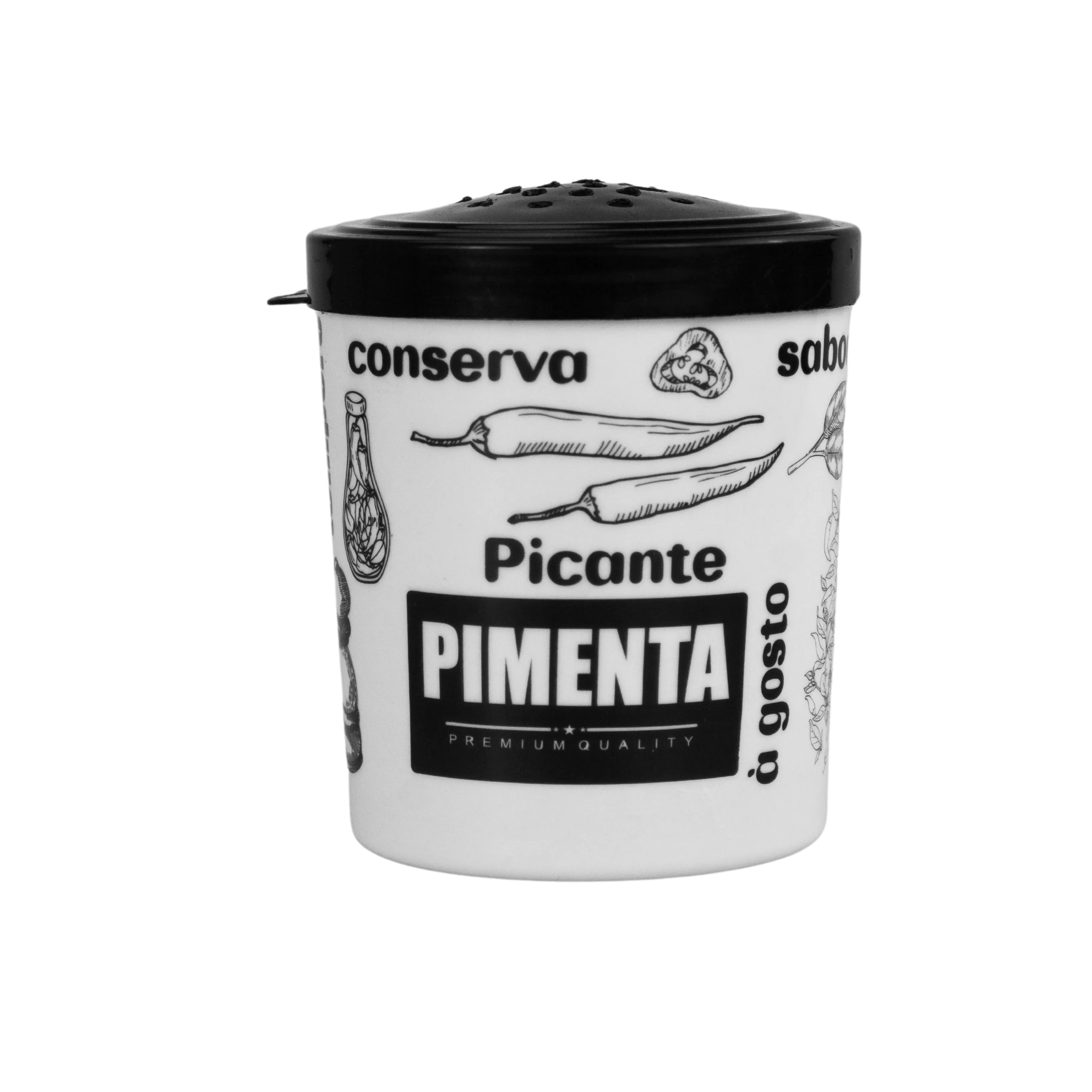 POTE MULTIUSO 200 ML BLACK - TAMPA PIMEN.