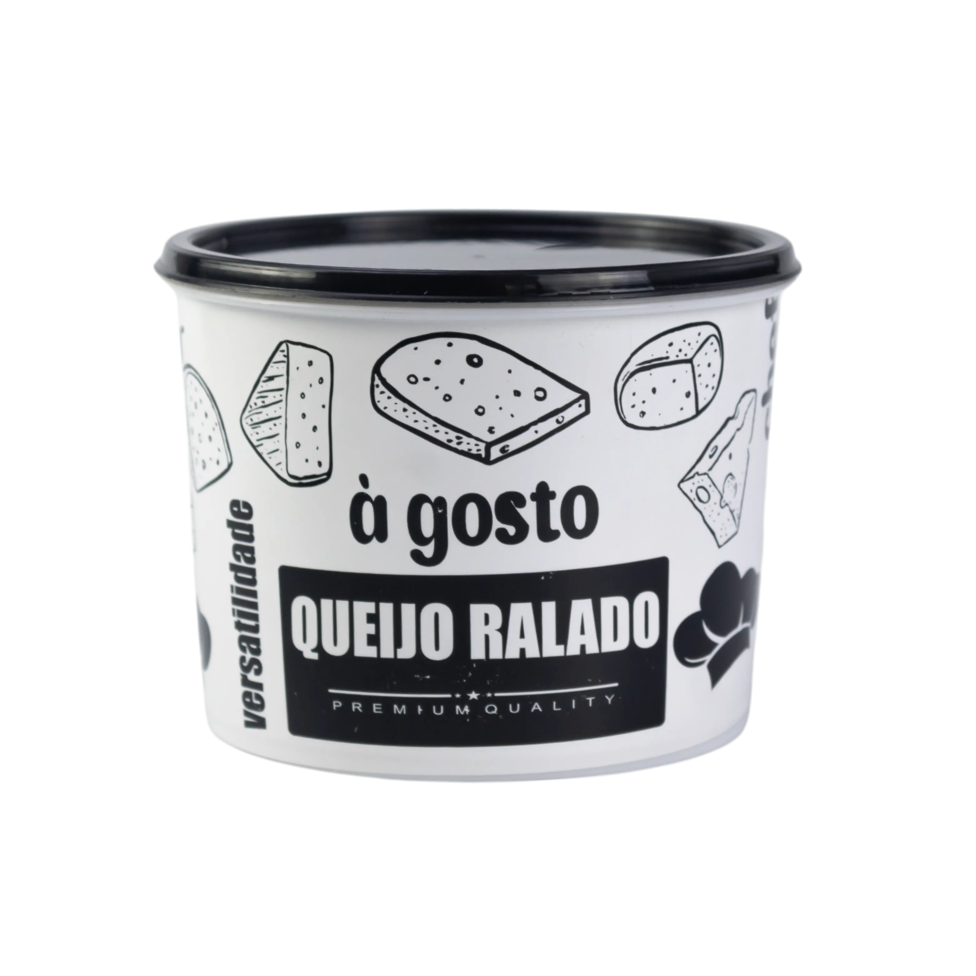 POTE MULTIUSO 500ML - BLACK - QUEIJO RALADO