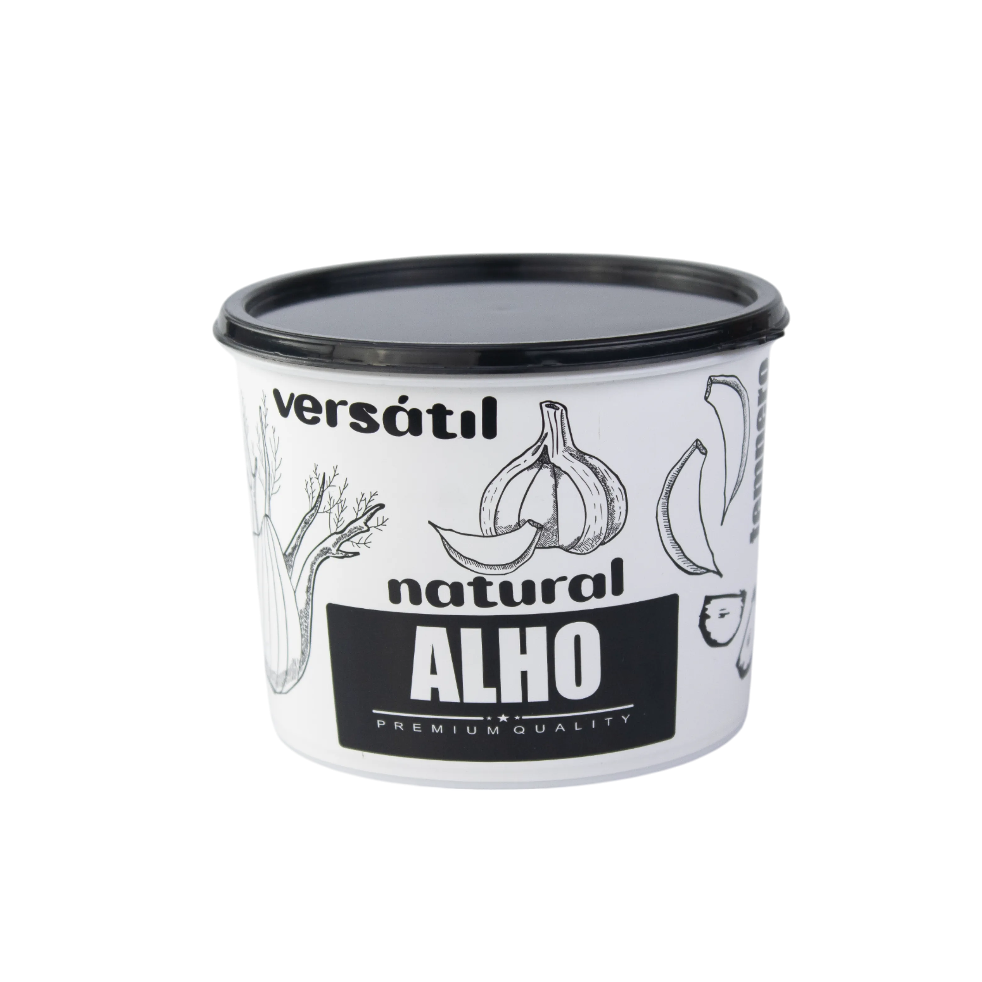 POTE MULTIUSO 500ML - BLACK - ALHO