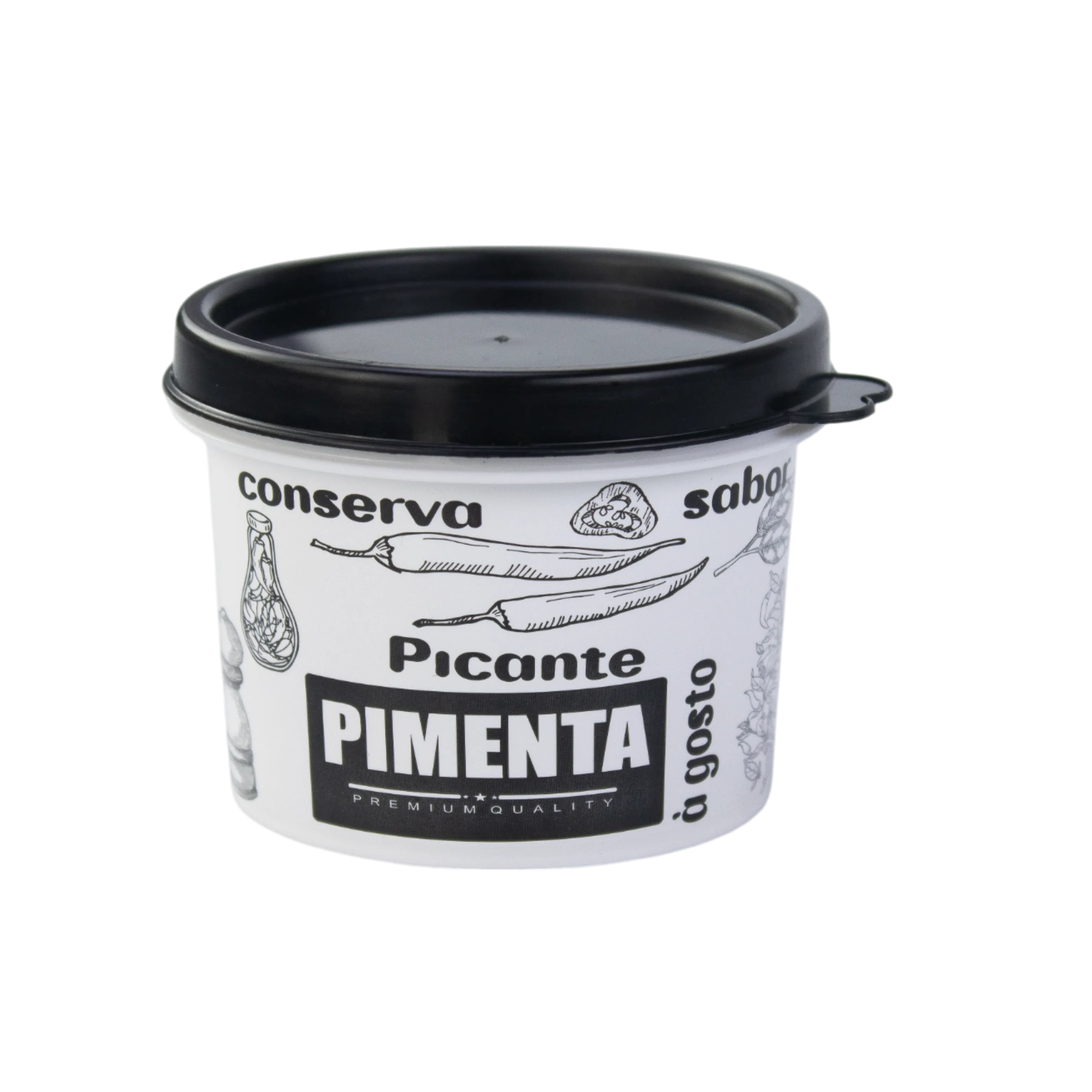 POTE MULTI USO 140ML BLACK - PIMENTA