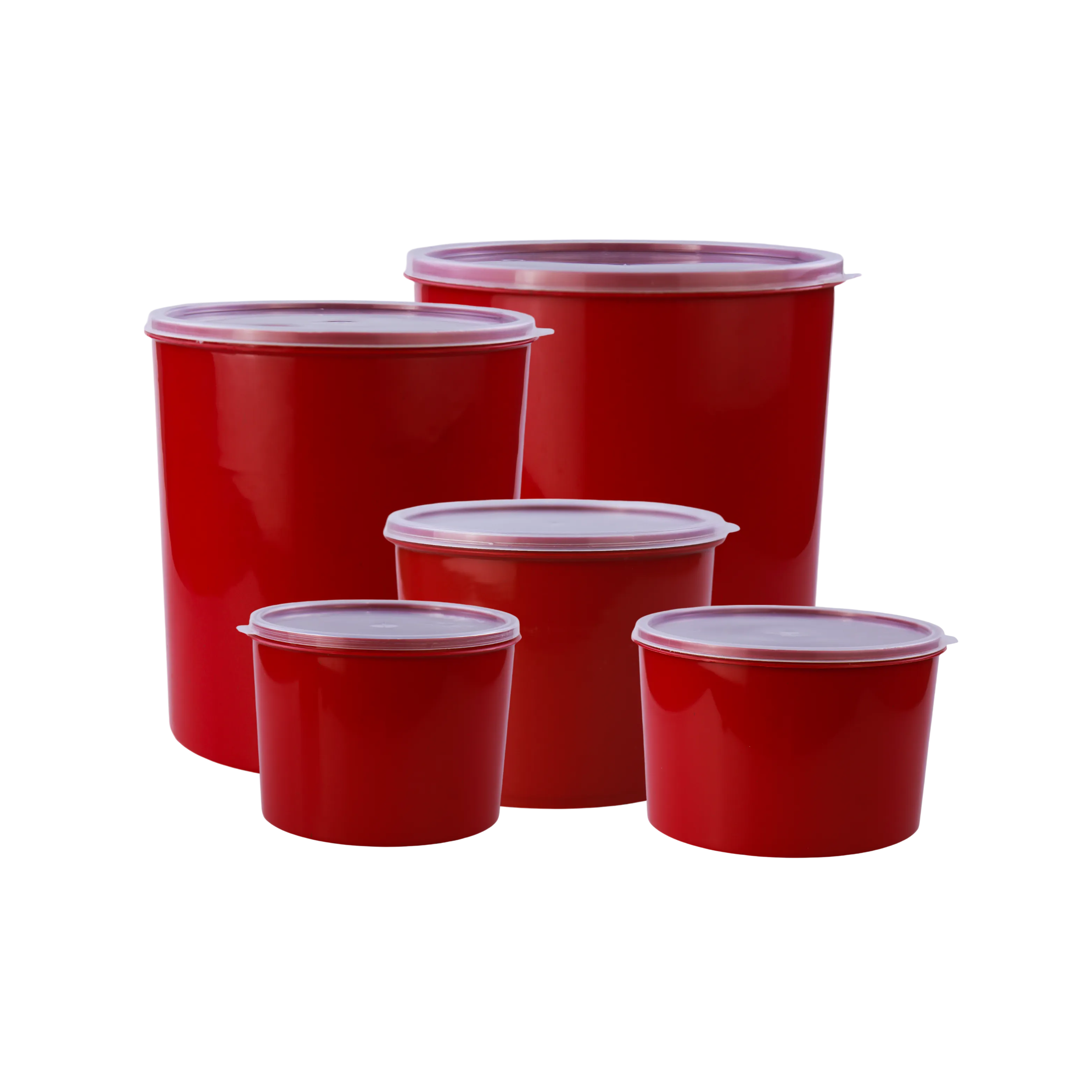 CONJUNTO MULTIUSO 5 PEÇAS 6L, 4L, 2L, 1L, 500ML - ECO